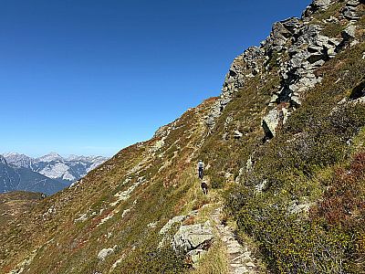 ...wird begleitet von herrlichen Ausblicken aufs Inntal
