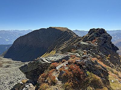 Blick zurück zum Kuhmesser