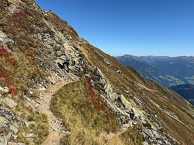 Im Anschluss folgt die zweite felsige Rampe