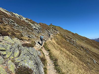 ...nähern wir uns der letzten Kraxelstelle