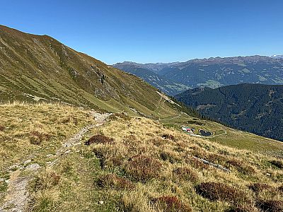 ...und kurz darauf auch die Gartalm