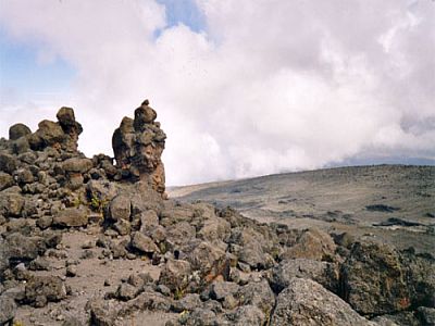 ...desto mehr Vulkangestein sieht man