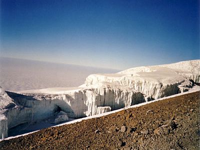 ...imposanten Gletschern
