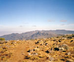Blick zurück auf den Shira