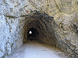 ...und kommen zum ersten Tunnel