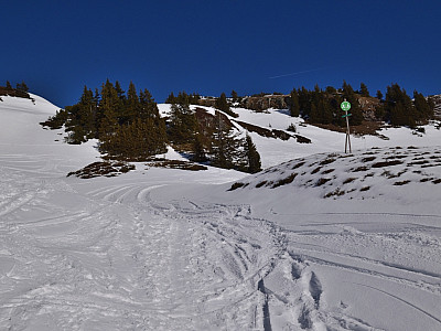 Vor dem Wildschutzgebiet halten wir uns links nach Norden