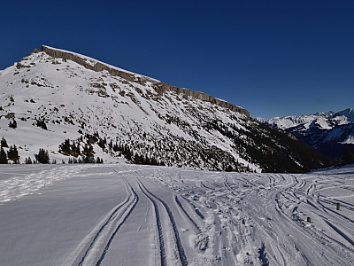Der Hohe Ifen von der Ifersguntalpe 