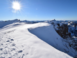 Der Blick nach Süden zum Diedamskopf