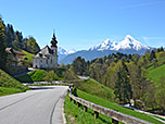 Los gehts an der Wallfahrtskirche Maria Gern