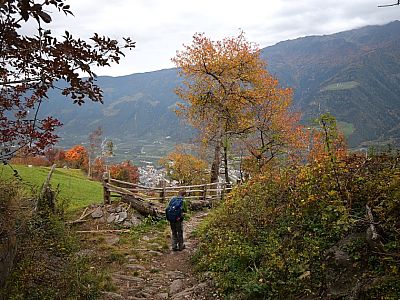 Herbststimmung über dem Etschtal
