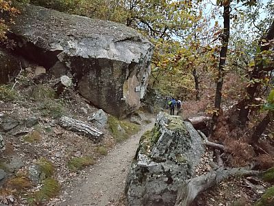 ... marschieren wir auf dem romantischen Steig ...