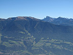 Blick zur Plose und zum Peitlerkofel