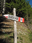 Der Weg ist nicht zu verfehlen