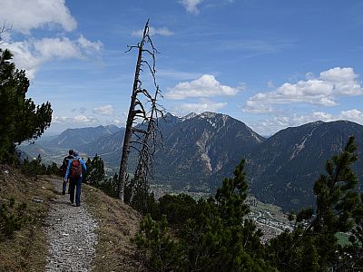 ...,  dafür bei bester Aussicht,…