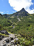 Blick zur Plattigspitze