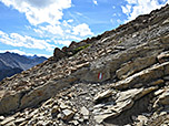 ...erreichen wir die steinige Flanke der Kogelseespitze