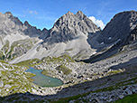 Impressionen während des Abstiegs