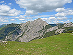 Blick zur Mondscheinspitze