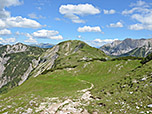 Blick zurück zum Satteljoch