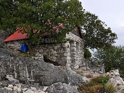 Nach dem Unwetter verlassen wir wieder die Hütte