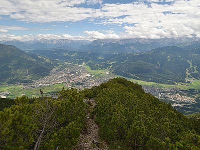 ... aber dem Mittergernkopf  statten wir einen Besuch ab