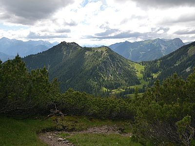 Rechts über dem Sattel ist schön der Frieder zu sehen