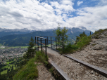 Die Felsenkanzel hoch über Garmisch-Partenkirchen 