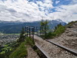 Die Felsenkanzel hoch über Garmisch-Partenkirchen
