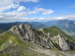 Ein letzter Blick nach Nordosten Richtung Loisachtal