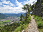 Wir haben einen wunderschönen Blick auf Garmisch-Partenkirchen