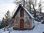 Hier kann man einen kurzen Abstecher zur Bergkapelle unternehmen