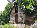 Vor dem Abstieg besuchen wir die Kranzhornkapelle