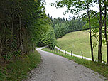...treffen wir auf der Kasalm auf einen Querweg