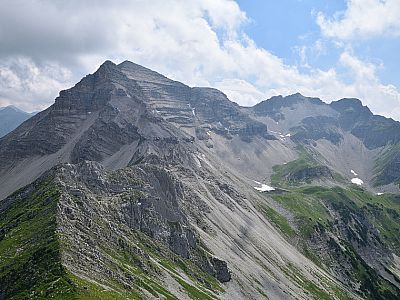 Soiernspitze und die Schöttelkarspitze