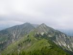 Die Baierkarspitze vor der Dreierspitze