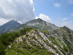 Links im Bild ist nun neben der Krapfenkarspitze die Soiernspitze zu sehen