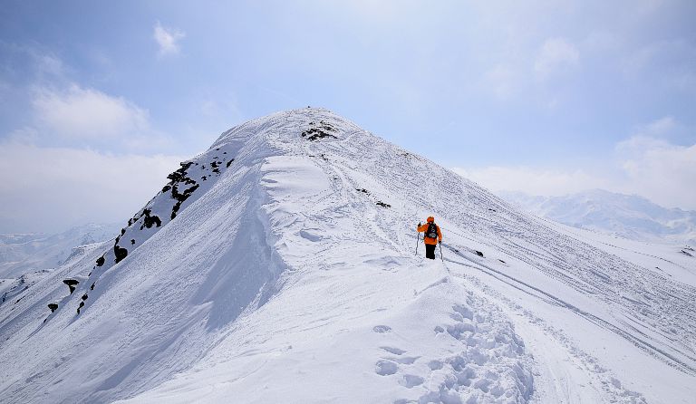 Kraxentrager (2423 m) als Skitour