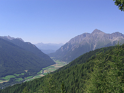 Rückblick ins Pfitscher Tal