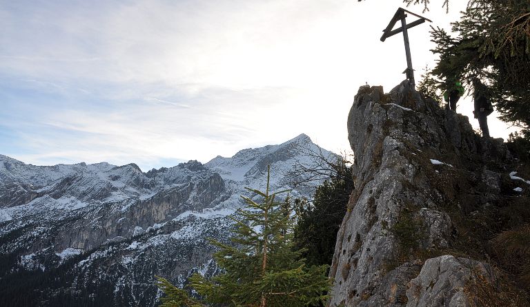 Kreuzjoch (1719 m), Kreuzeck (1650 m)