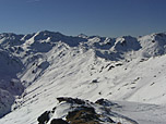 Blick zur Rastkogelhütte