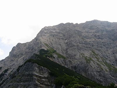 Über den Grat geht's weiter...