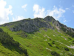 Der Gipfelaufbau der Krinnnenspitze