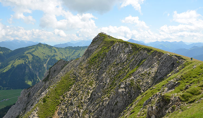 Krinnenspitze (2001 m) vom Haldensee