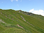 Blick zum Gipfel der Krinnenspitze