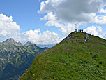 Der Gipfel der Krinnenspitze