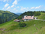 ...und kurz darauf die Nesselwängler Edenalpe