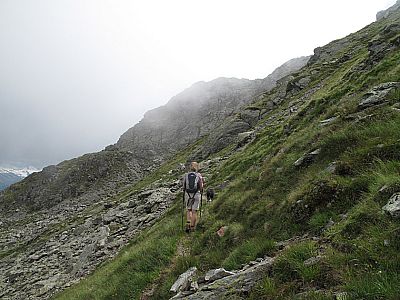 Wir steuern auf den Kröndlberg zu