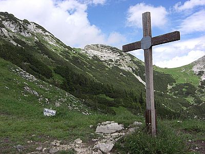 Am Sattel zwischen Henneneck und Bischof
