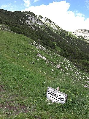 Hinten das Kareck, ...