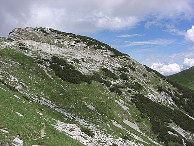 Endspurt zur Weilheimer Hütte